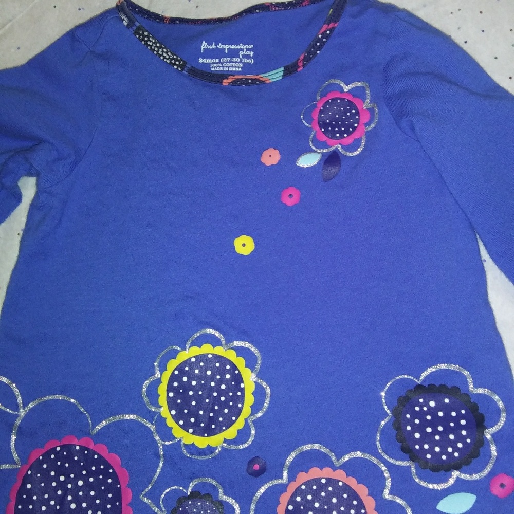 First impressions long sleeved T